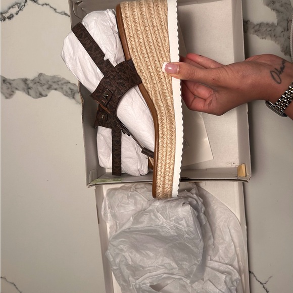 Michael Kors Wedge Sandals - Picture 5 of 9